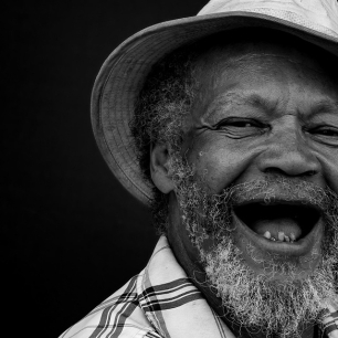 portrait man smiling